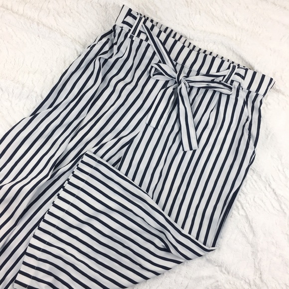 Zara Pants - Zara | Striped Cropped Pants